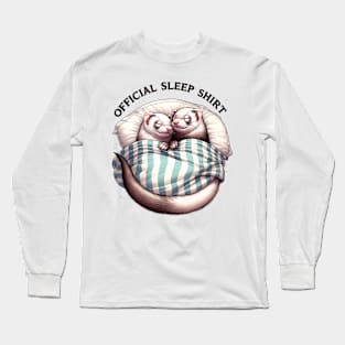 Whiskered Slumber Long Sleeve T-Shirt